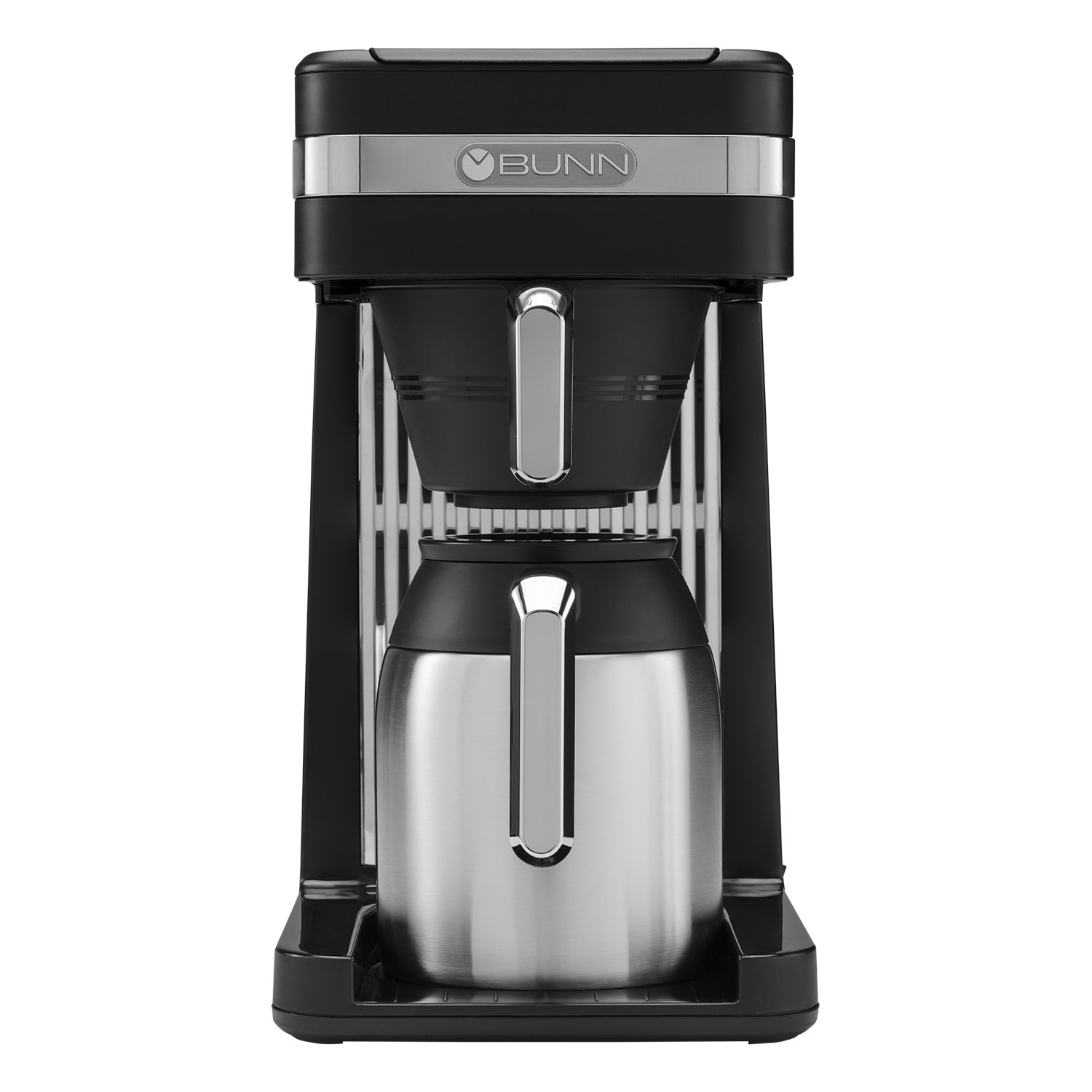 BUNN CSB3T High Altitude Speed Brew Platinum Thermal coffee maker, item 55200.0200, shown with a stainless thermal carafe