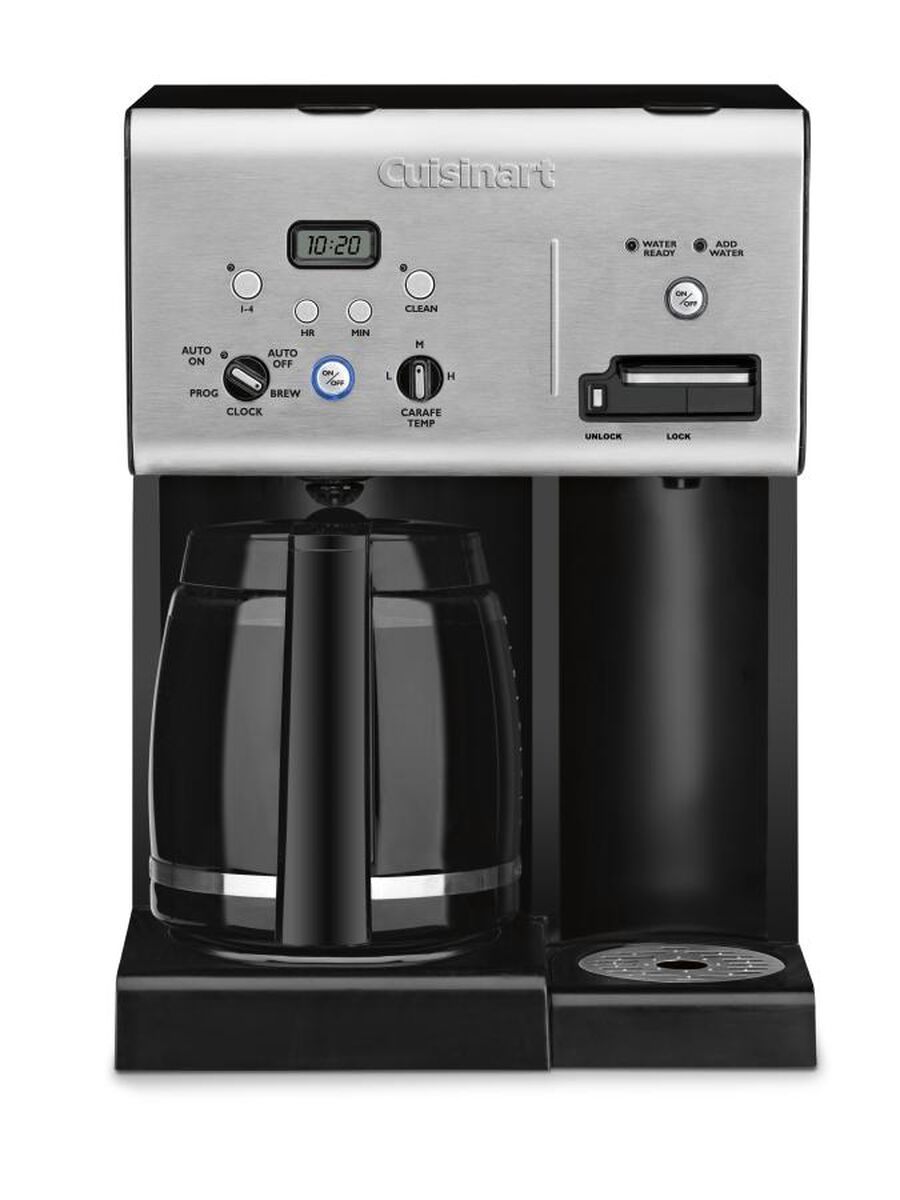 Cuisinart Coffee Plus CHW-12 with its exact manufacturer carafe and independent hot-water section