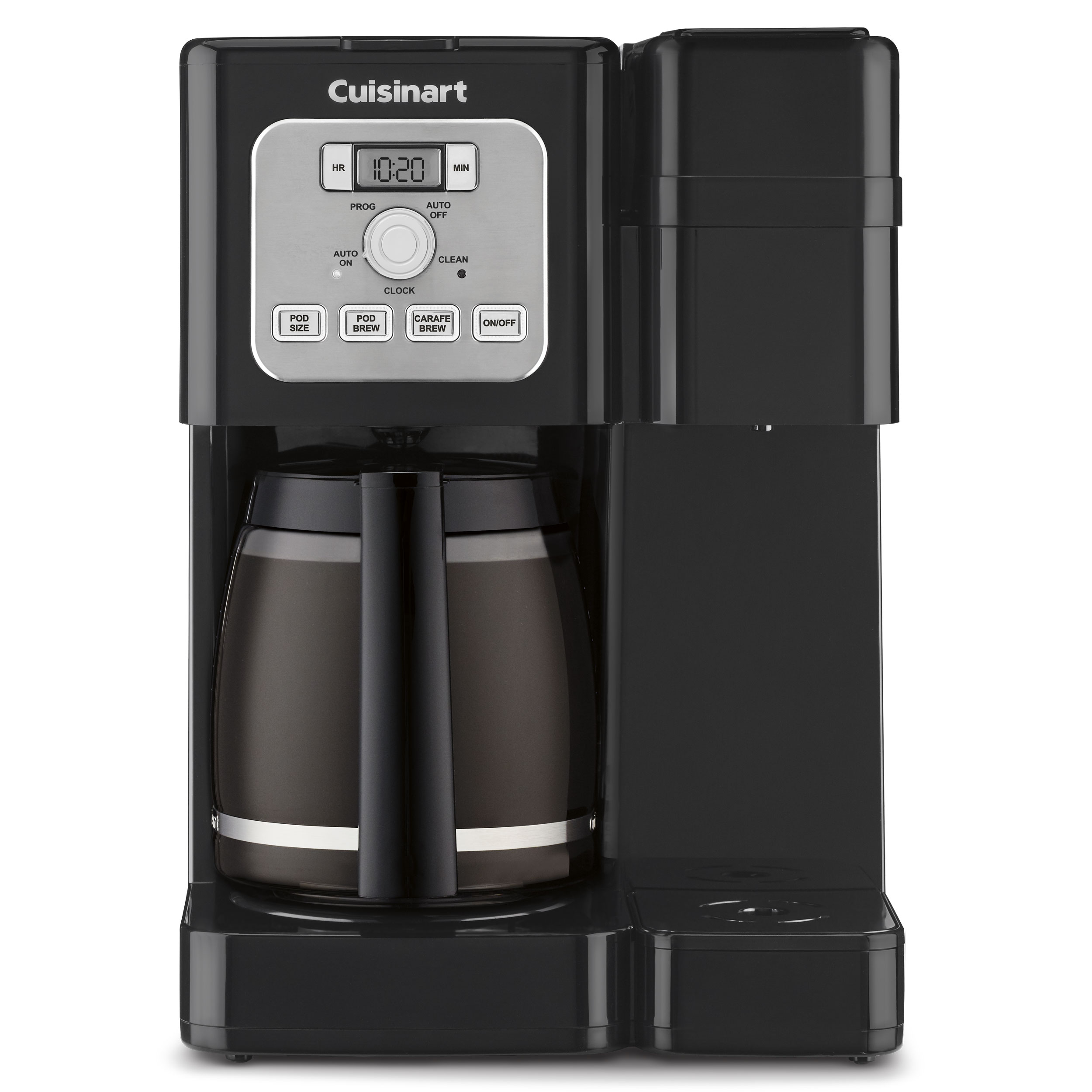 Cuisinart SS-12 Coffee Center Brew Basics with glass carafe and single-serve side