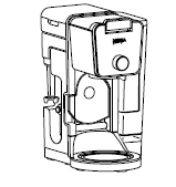Ninja DualBrew brewer line illustration linked from the exact CFP355A quick-start guide; the guide separately lists the 60-ounce thermal carafe.